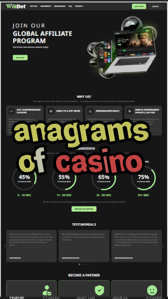 anagrams of casino-igamblinglist.com